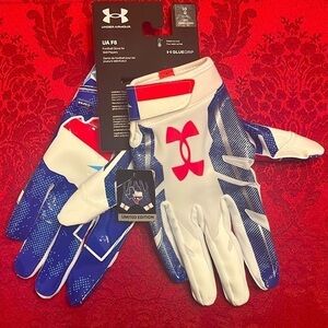 Brand New Under Armour Limited Edition Texas Glue Grip Football Gloves Skill